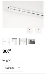 Intensions gordijnrail 360cm, Ophalen, Wit, Zo goed als nieuw, 200 cm of meer