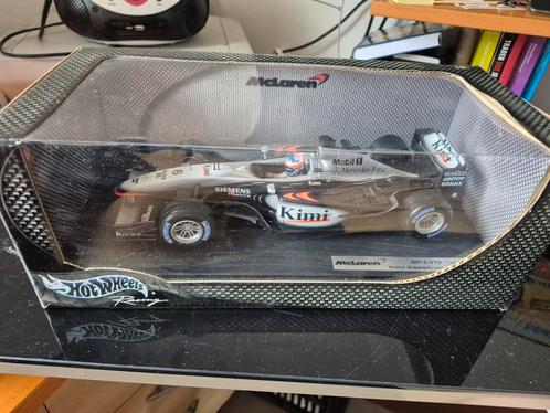 Hotwheels 1:18 F1 McLaren MP4-17D Kimi Raikkonen, Hobby en Vrije tijd, Modelauto's | 1:18, Zo goed als nieuw, Auto, Hot Wheels