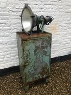 Metalen stoere werkplaatskast industrieel trolley, Ophalen, Gebruikt