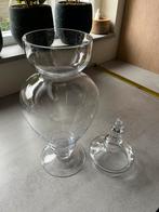 glazen stolp vaas, Huis en Inrichting, Woonaccessoires | Stolpen, Ophalen of Verzenden, Zo goed als nieuw