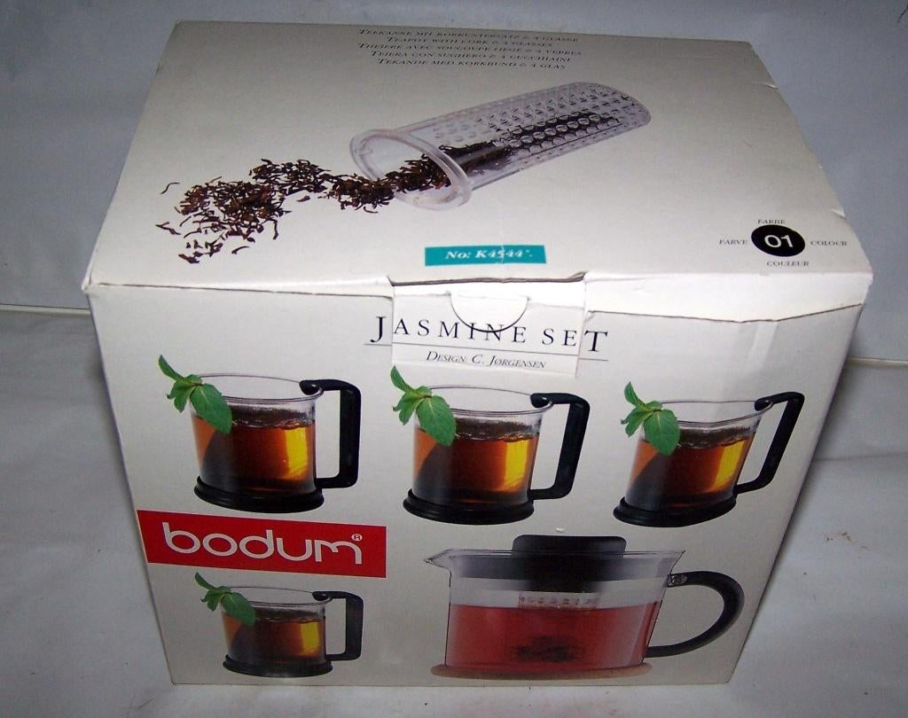 Bodum Jasmine Thee-set. Splinternieuw in doos., Huis en Inrichting, Nieuw, Ophalen of Verzenden, Glas, Overige stijlen