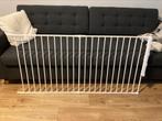 BabyDan Flex XXL+ Traphekje 380 cm | Wit | Veiligheidshek, Kinderen en Baby's, Traphekjes, Ophalen, Zo goed als nieuw, Metaal of IJzer