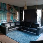 hoekbank, Huis en Inrichting, Ophalen, Gebruikt, Leer