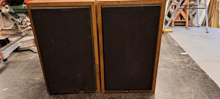 KLH 420 luidsprekerset, Audio, Tv en Foto, Luidsprekers, Gebruikt, Front, Rear of Stereo speakers, 60 tot 120 watt, Overige merken