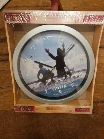 Nieuwe Kuifje Wandklok - Verzamelaarsobject beschikbaar voor biedingen