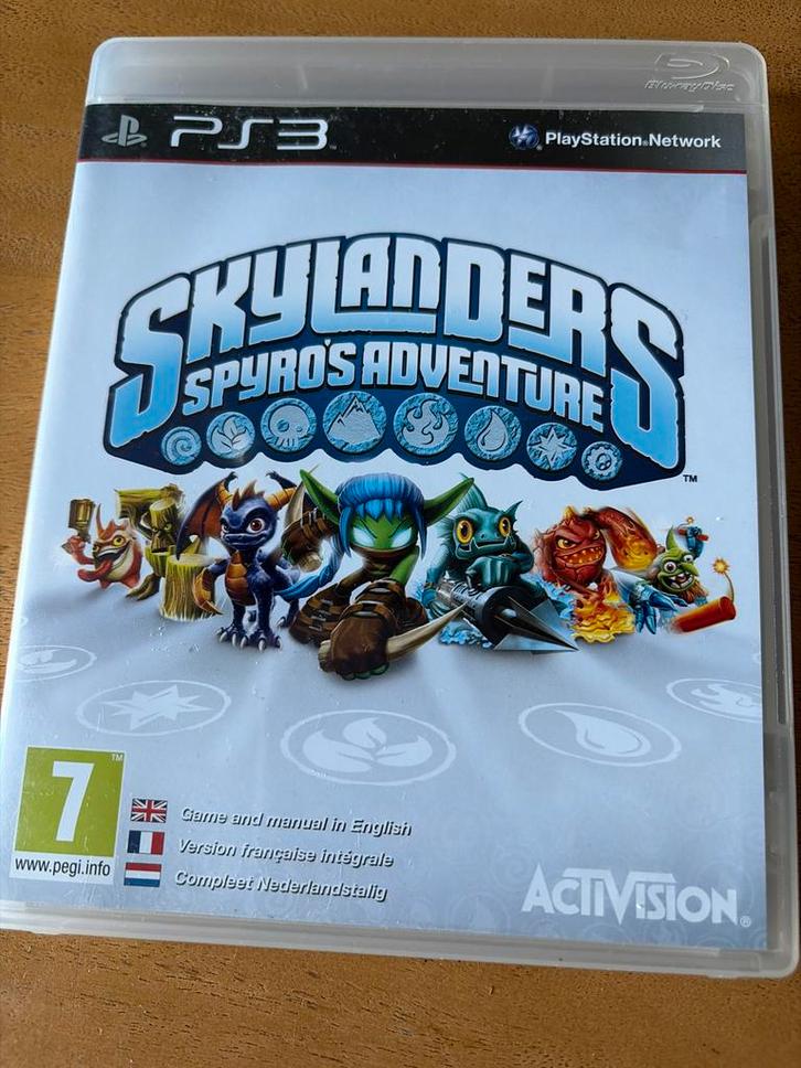 Skylanders Spyro's Adventure PS3, Spelcomputers en Games, Games | Sony PlayStation 3, Gebruikt, Avontuur en Actie, 2 spelers, Vanaf 7 jaar