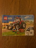 LEGO City Tractor 60287 - Complete Set, Kinderen en Baby's, Speelgoed | Duplo en Lego, Ophalen, Zo goed als nieuw, Complete set
