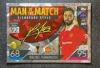 Topps MA 22/23 MotM SIGNATURE STYLE  BRUNO FERNANDES MAN UN., Verzenden, Zo goed als nieuw, Plaatje