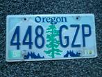Kentekenplaat licenseplate Oregon 1 USA, Verzenden, Gebruikt, Auto's