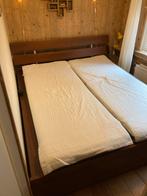 Elektrisch verstelbaar bed - Comfortabel slapen!, Bruin, Tweepersoons, Ophalen of Verzenden, 200 cm