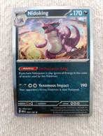 Nidoking MEW - 034/165 - Rare Holo, Ophalen of Verzenden, Zo goed als nieuw, Losse kaart