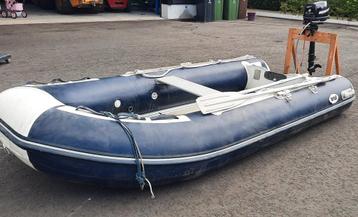 Rubberboot vortex 2.70 met 6 pk 4 takt Mercury motor beschikbaar voor biedingen