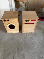 Houten speelgoed wasmachine en vaatwasser, Ophalen, Zo goed als nieuw, Overige typen
