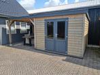 showmodellen overkapping, berging en schuilstal te koop, Tuin en Terras, Bergingen en Tuinkasten, Ophalen, Zo goed als nieuw, Hout