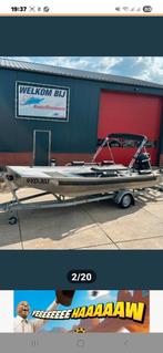 Geweldige aluminium platbodem te koop, naar eigen ontwerp., Watersport en Boten, Speedboten, Ophalen, Aluminium, Zo goed als nieuw