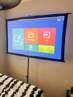 Beamer scherm 🎬🎦 Met statief incl. opbergtas., Ophalen of Verzenden, Handmatig, Nieuw