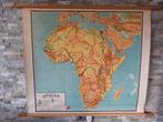 schoolkaart wandkaart  Afrika  **VERZ/OPH**, Antiek en Kunst, Antiek | Schoolplaten, Ophalen, Aardrijkskunde