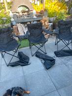 Drie identieke opvouwbare vis/campingstoeltjes, Ophalen of Verzenden
