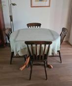 6 Windsor slat-back chairs, incl. certificaat van echtheid, Huis en Inrichting, Stoelen, Ophalen, Bruin, Vijf, Zes of meer stoelen