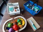 Winkel Speelset: Kassa, Groente, Fruit & Meer!, Ophalen of Verzenden, Gebruikt, Hout, Speelkeuken-accessoire