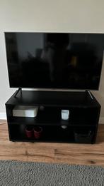 Tv meubel in het zwart, Ophalen, Gebruikt, 50 tot 100 cm, Minder dan 100 cm