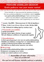 Gratis Pedicure Behandeling in Apeldoorn, Contacten en Berichten, Advies en Oproepen