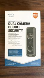 EUFY Doorbell 2K Dual Cam – Zwart, Huis en Inrichting, Deurbellen, Ophalen of Verzenden, Zo goed als nieuw