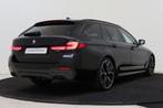 BMW 5 Serie Touring 540i xDrive High Executive M Sport Autom, Auto's, 12 maanden, Gebruikt, 334 pk, Zwart