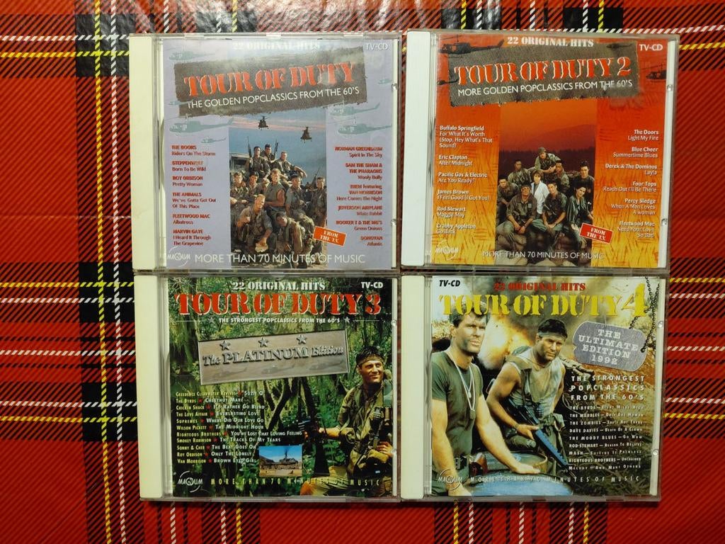 Tour of duty, soul, pop, rock, blues, Ophalen of Verzenden, Zo goed als nieuw