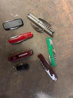 Lot retro zakmes zwitsers zakmessen metabo kurkentrekker etc, Caravans en Kamperen, Kampeergereedschap, Ophalen of Verzenden, ?