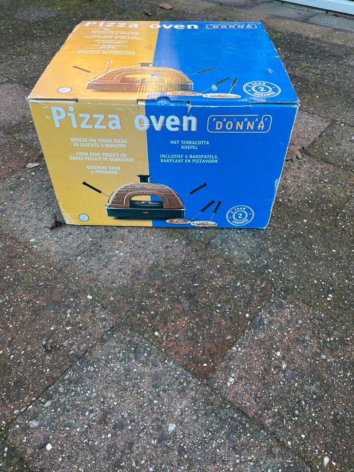 Pizza Oven D'ONNA, Witgoed en Apparatuur, Gourmetstellen, Zo goed als nieuw, Ophalen