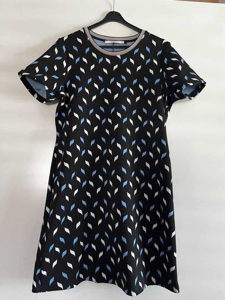 ZGAN! Mooie herfst / winter jurk van Steps maat XL!, Kleding | Dames, Jurken, Zo goed als nieuw, Maat 46/48 (XL) of groter, Zwart
