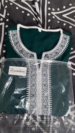 Groene Kandora met zilveren details, Ophalen of Verzenden, Nieuw