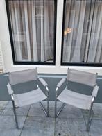 Mart Stam Bauhaus stoelen chroom leer replica, Huis en Inrichting, Ophalen, Gebruikt, Twee, Leer
