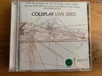 dvd + cd COLDPLAY Live 2003., Ophalen of Verzenden, 2000 tot heden, Zo goed als nieuw