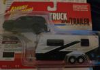 2005 Cadillac Escalade with Camper Trailer Johnny Lightning, Ophalen of Verzenden, Nieuw, Auto
