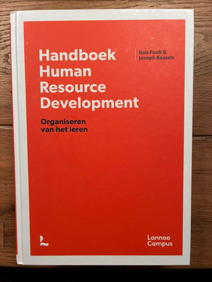 Nieuw! Rob Poell - Handboek Human Resource Development, Boeken, Wetenschap, Zo goed als nieuw, Sociale wetenschap, Ophalen
