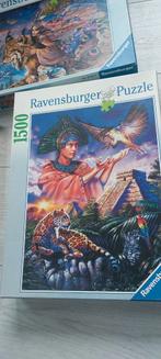 1000 en twee1500 stukjes ravensburger, Ophalen of Verzenden, 500 t/m 1500 stukjes, Zo goed als nieuw