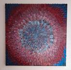 Rond maar vierkant, Antiek en Kunst, Kunst | Schilderijen | Abstract, Ophalen of Verzenden