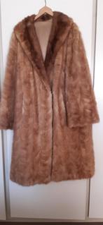 Echte bontjas, Kleding | Dames, Jassen | Winter, Ophalen of Verzenden, Zo goed als nieuw, Maat 42/44 (L), Bruin