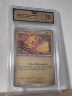 Pokémon - 1 Graded card - Pikachu 100 Foil, Promo card GG10, Ophalen of Verzenden, Nieuw, Foil