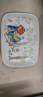 Vintage Noorse Serveerschaal, Gebruikt, Porselein of Keramiek, Schaal, Ophalen of Verzenden