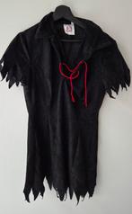 Zwart Halloween Kostuum - Maat M, Maat 38/40 (M), Verzenden, Onbekend, Halloween