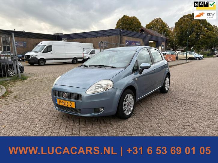Fiat Grande Punto 1.4 Edizione Lusso, Auto's, Fiat, Bedrijf, Te koop, Grande Punto, ABS, Airbags, Airconditioning, Boordcomputer