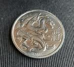 1oz Zilver SAMOA  DRAGON 2024 (J.C.Lunar), Ophalen of Verzenden, Zilver