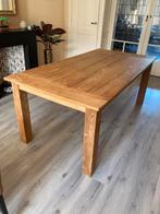 Eiken houten eettafel te koop, Huis en Inrichting, Tafels | Eettafels, Ophalen, Gebruikt, 200 cm of meer, 50 tot 100 cm
