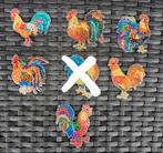 Magneet Haan - Kleurrijk & Uniek, Hobby en Vrije tijd, Ophalen of Verzenden, Nieuw, Knutselwerk