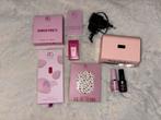 Pink Gellac Set met UV Lamp & Nail Art, Nieuw, Ophalen of Verzenden, Handen en Nagels, Make-up