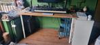 Ikea bureau met verstelbare poten, Huis en Inrichting, Bureaus, Ophalen, In hoogte verstelbaar, Zo goed als nieuw, Bureau