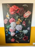 Aluminium Schilderij stilleven bloem 150x100cm, Ophalen, Gebruikt, Schilderij, 100 tot 125 cm